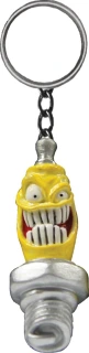 Lethal Threat, key chain Mr Sparky Plug