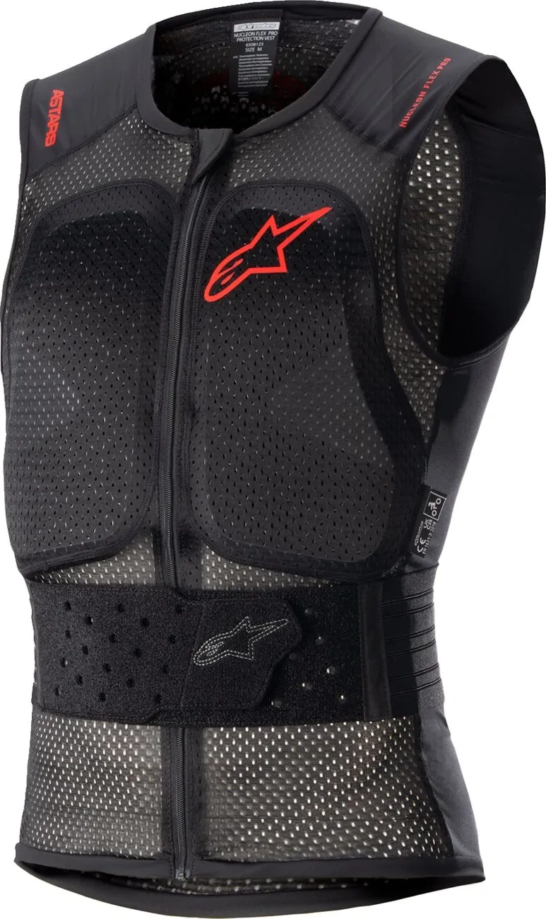 VEST NUC FLX PRO BK/RD XS