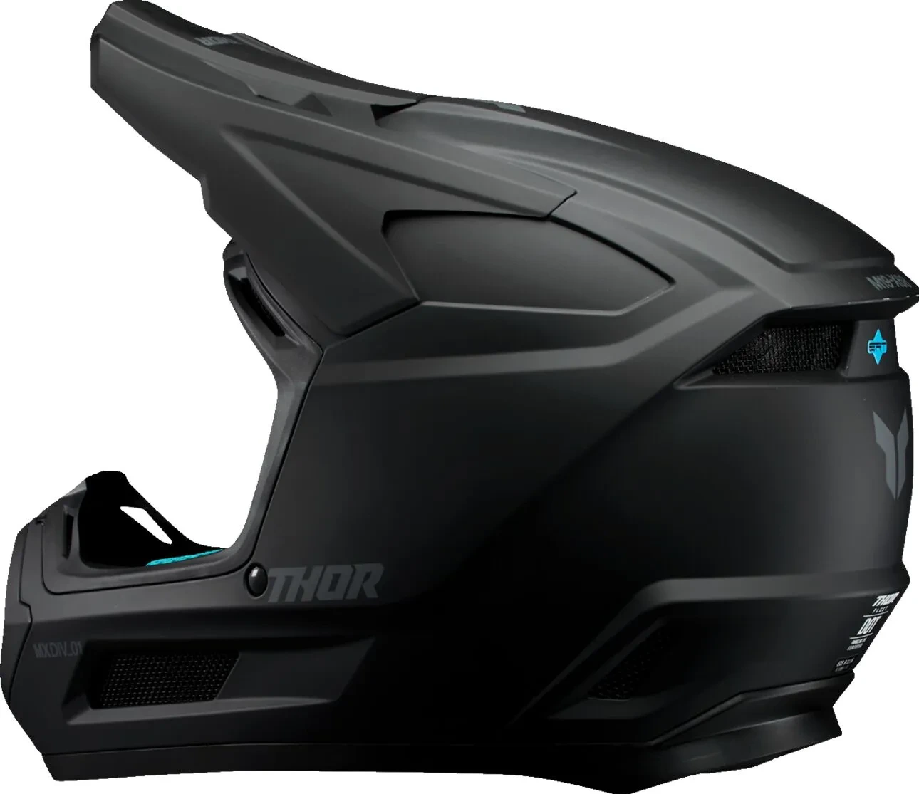 HELMET FLEET YOUTH BLACKOUT S