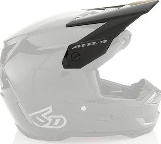 Визор 6D Helmet ATR-3 Solid Gloss Black