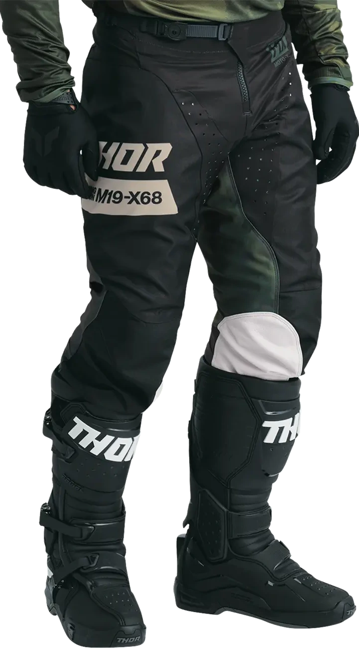 PANT LAUNCHMODE BLEACH BLACK/CAMO 28