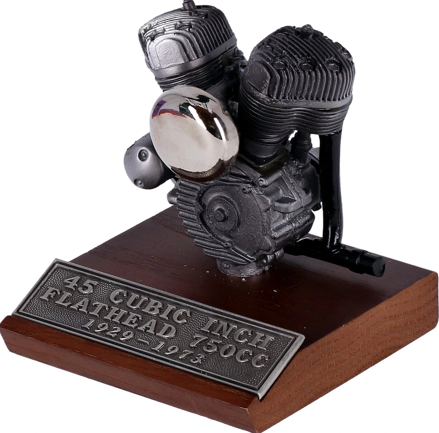 V-Twin Mfg, cast pewter motor model V-Twin engines