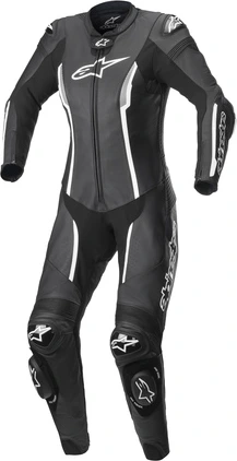 Alpinestars Leather suite Woman 1-pcs Missile v2 Black/White, 46