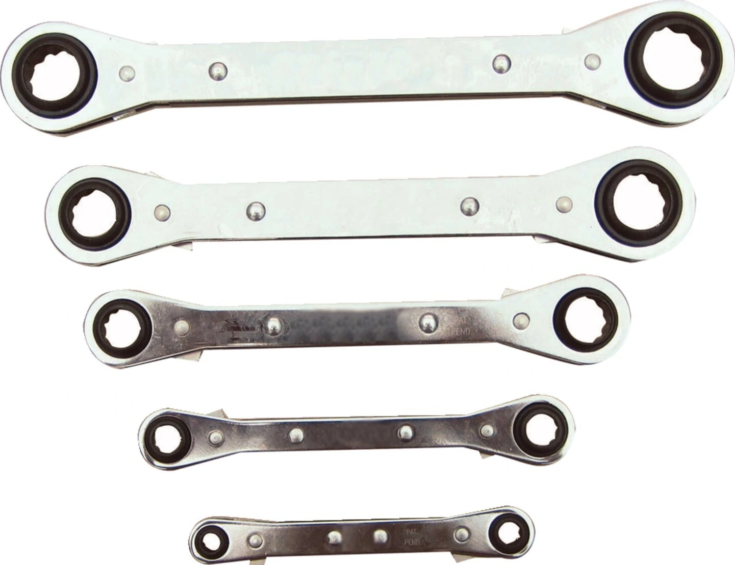 Lang Tools Box end wrench set Conventional design US sizes