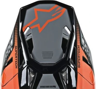 Alpinestars Visor S-M8 - TRIPLE Mid Grey Glossy