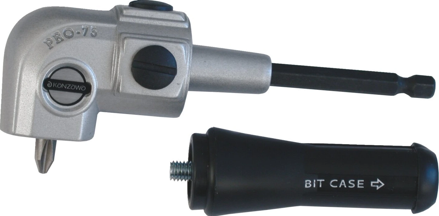 Pro-75 L-Drive for electric drill, 125 mm