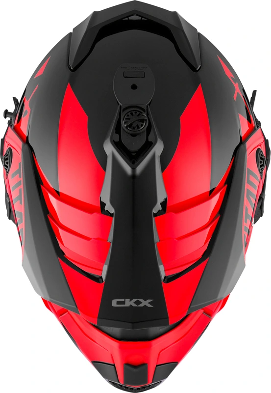 CKX Helmet + Goggles TITAN Airflow Extra Red, XS