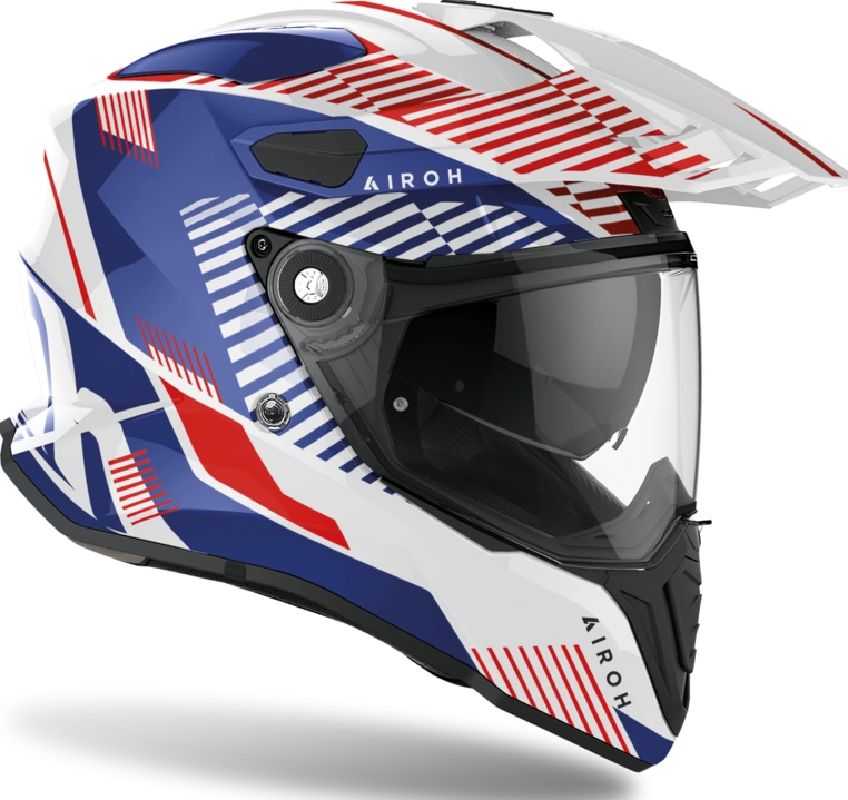 Airoh Commander Boost white/blue gloss, XS
