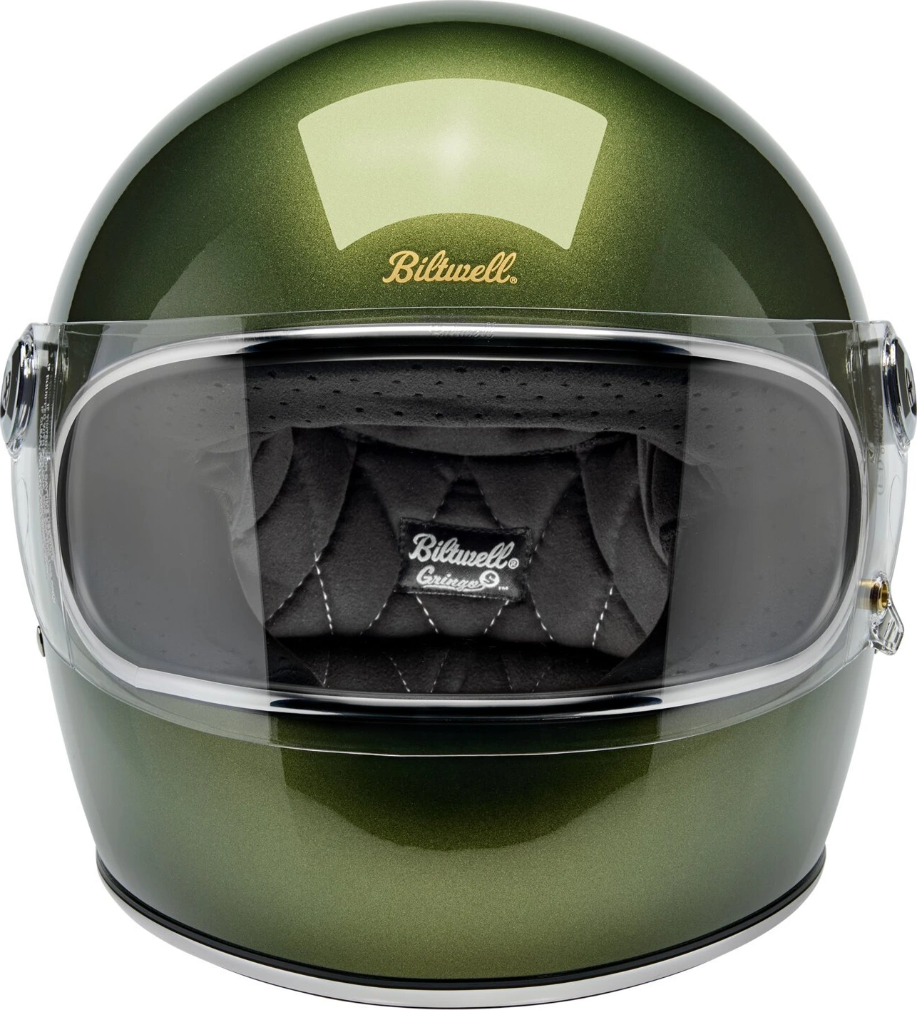 Biltwell Gringo S helmet metallic dart, Green
