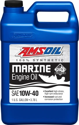 Amsoil 10W-40 Formula 4-Stroke® Marine sintētiskā eļļa 3.78L