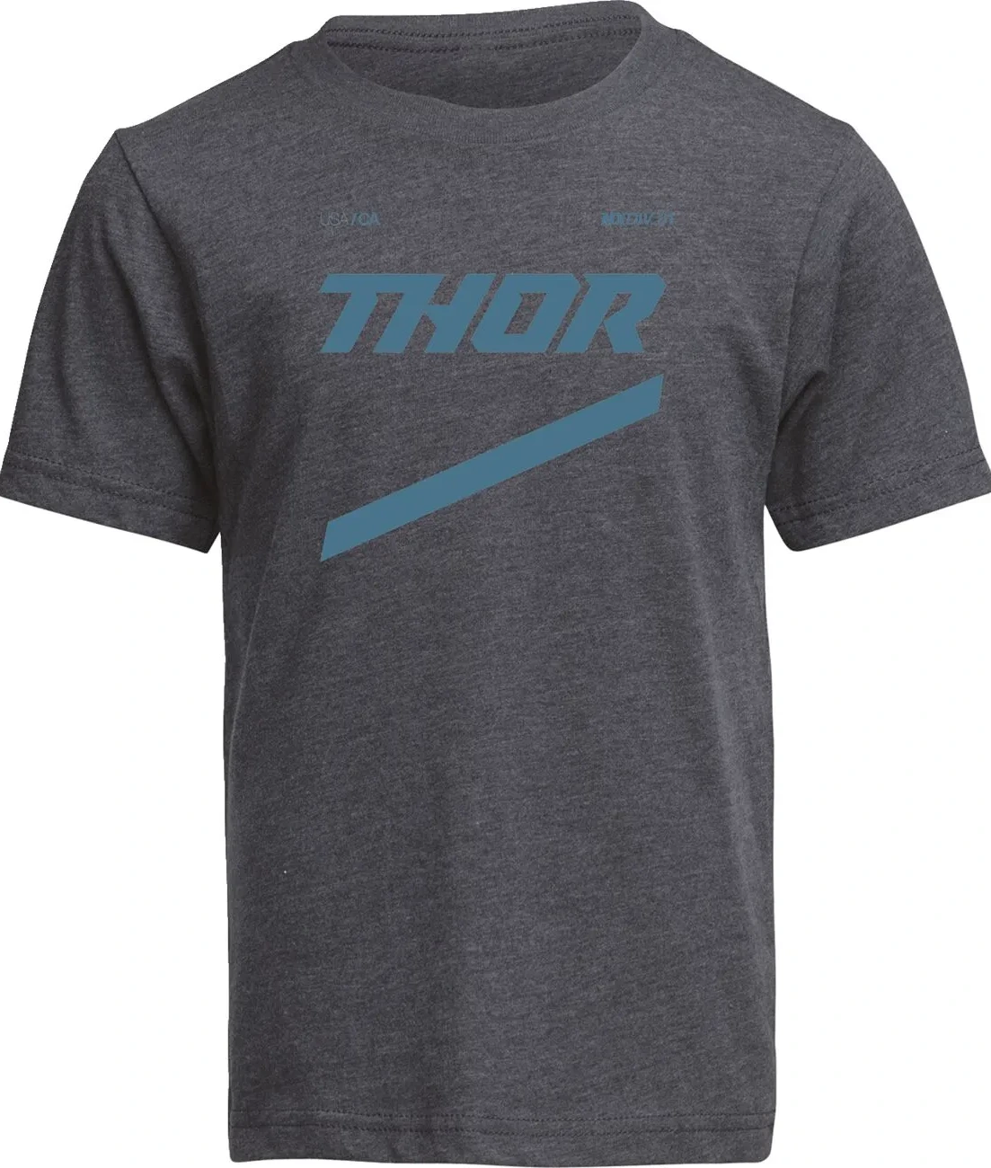 TEE YOUTH BRAVE CHARCOAL XS