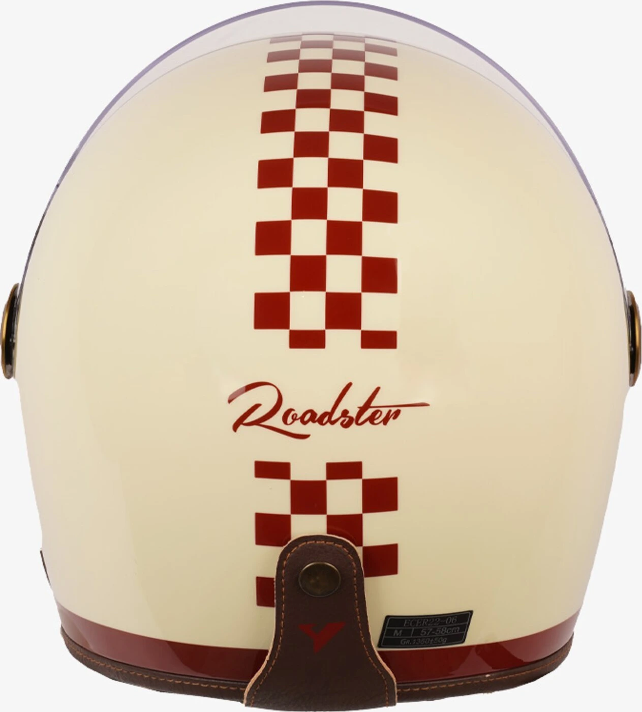 By City Roadster III helmet, Cream, red, 2XL, Gloss