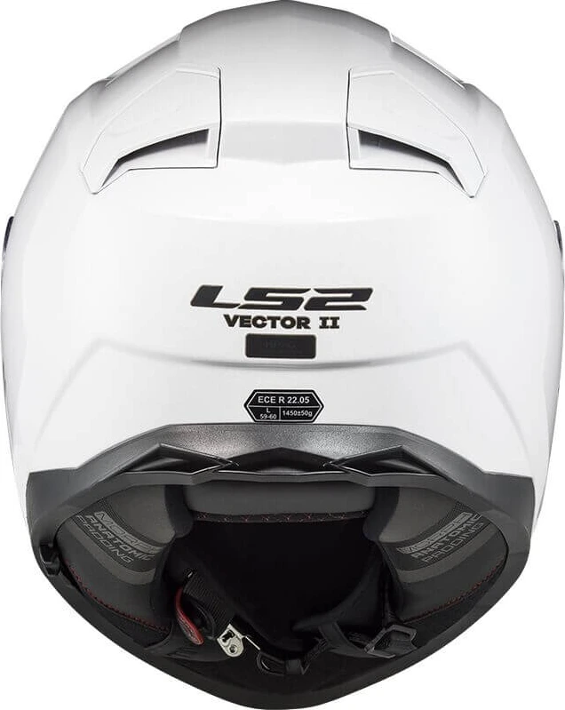 LS2 FF811 VECTOR II SOLID helmet - Gloss White, XL