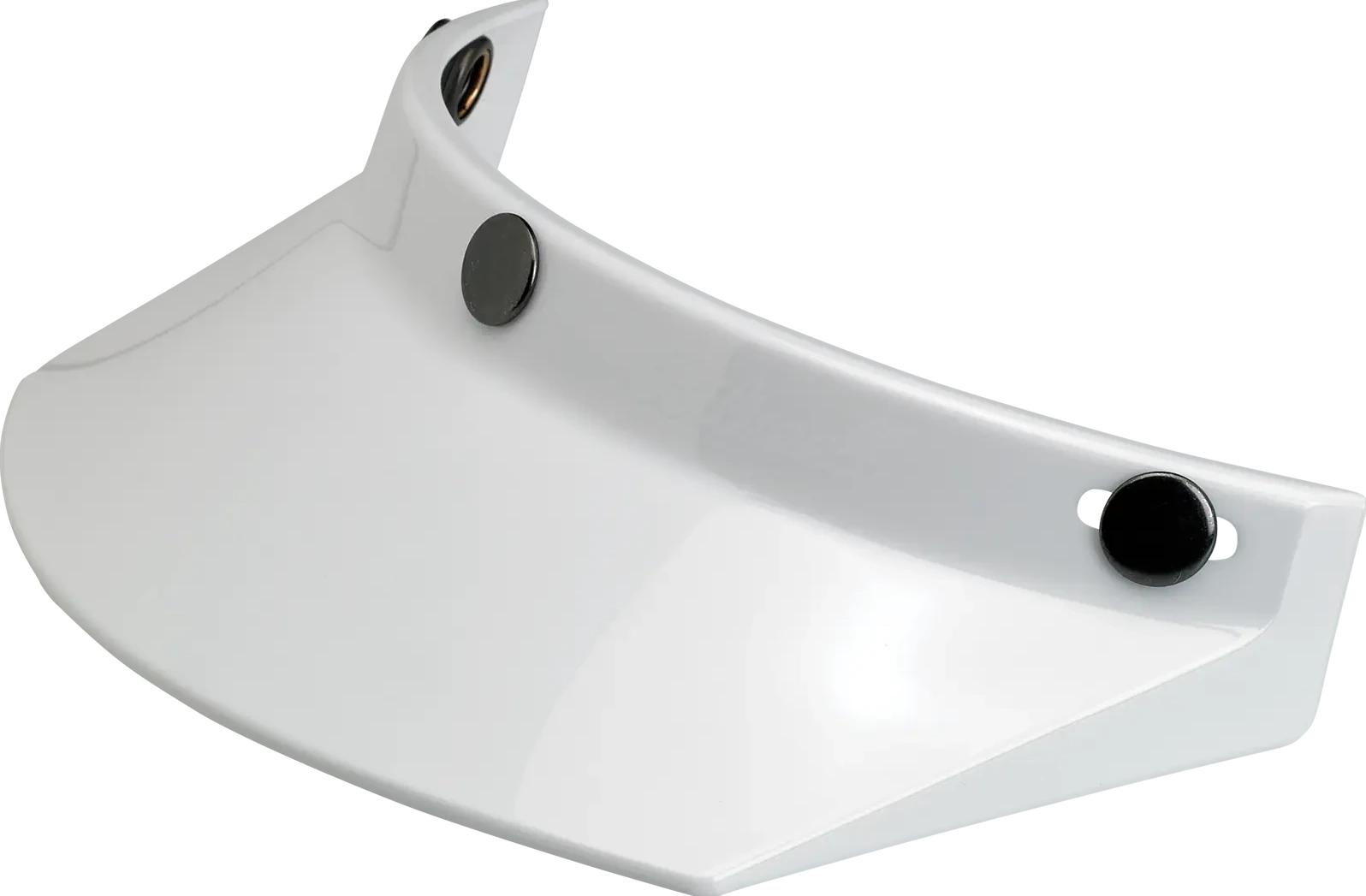 VISOR MOTO 3SNAP WHT