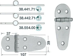 SS hinge