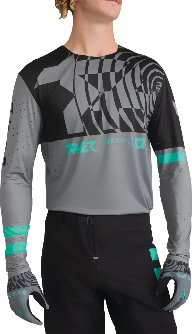 JERSEY SPORTMODE MIND CTRL CH/BK S