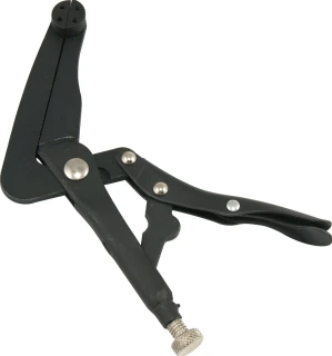 Motorcycle brake piston removal locking pliers