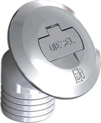 Osculati deck filler brass 30° DIESEL 50mm