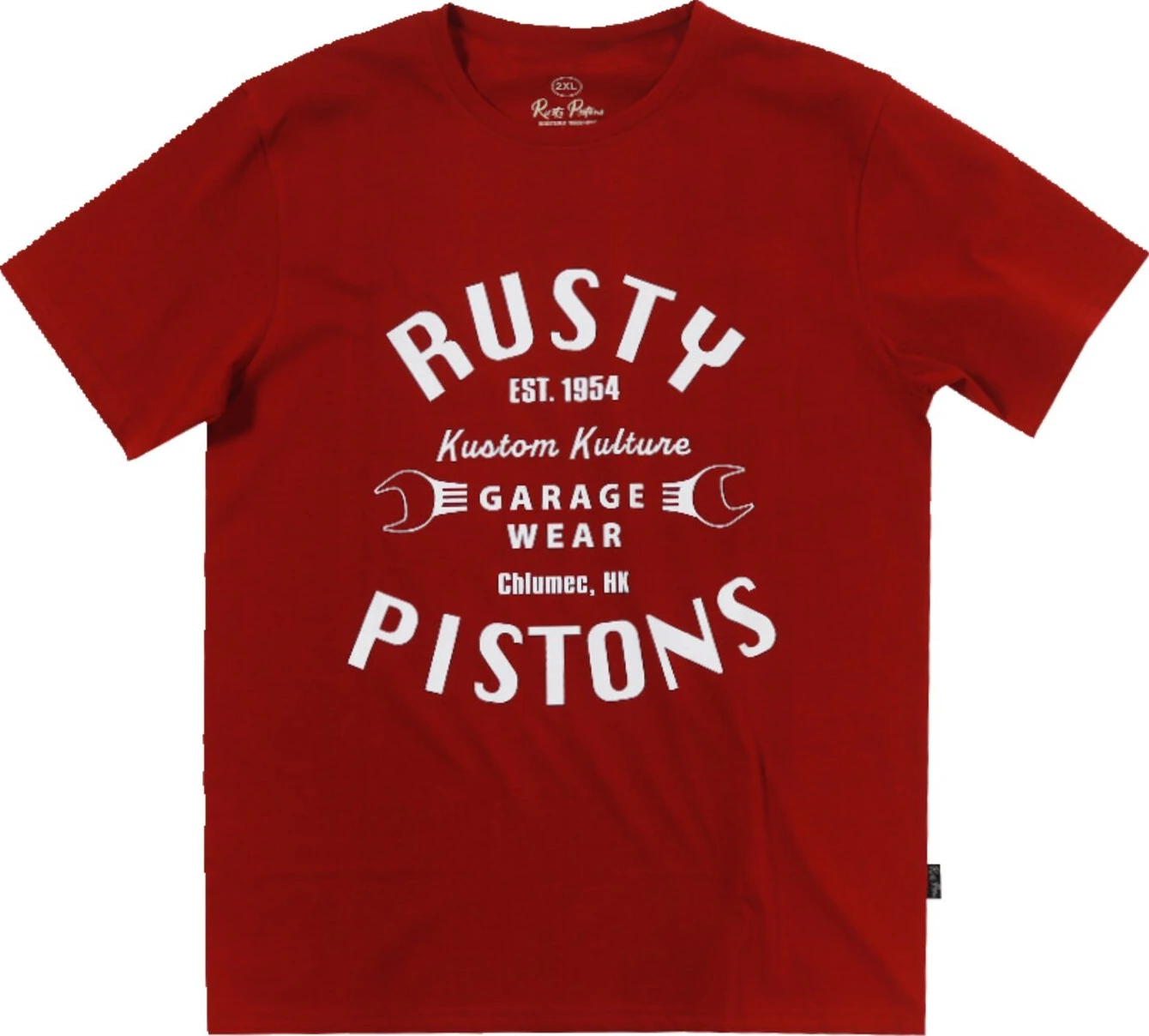 Rusty Pistons Vista t-shirt, bordeaux Red, S