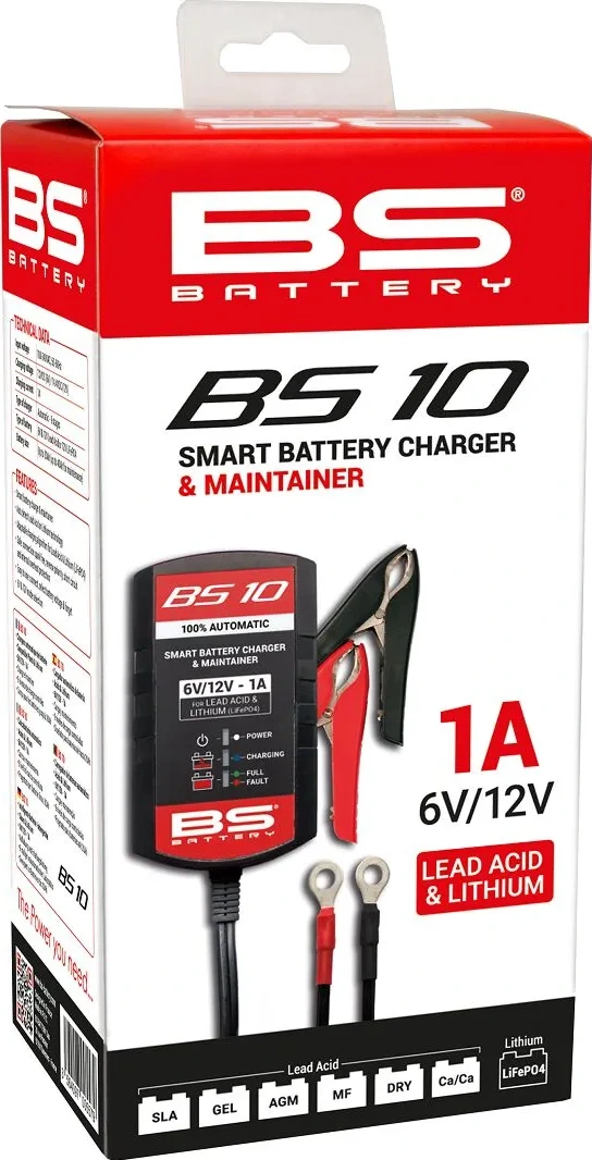ĮKROVIKLIS BS10 6V/12V-1A - UK kištukas