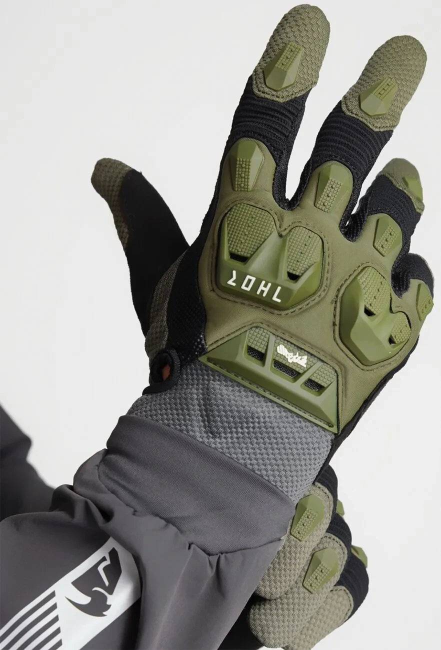 GLOVE TERRAIN ARMY/CHARCOAL XS
