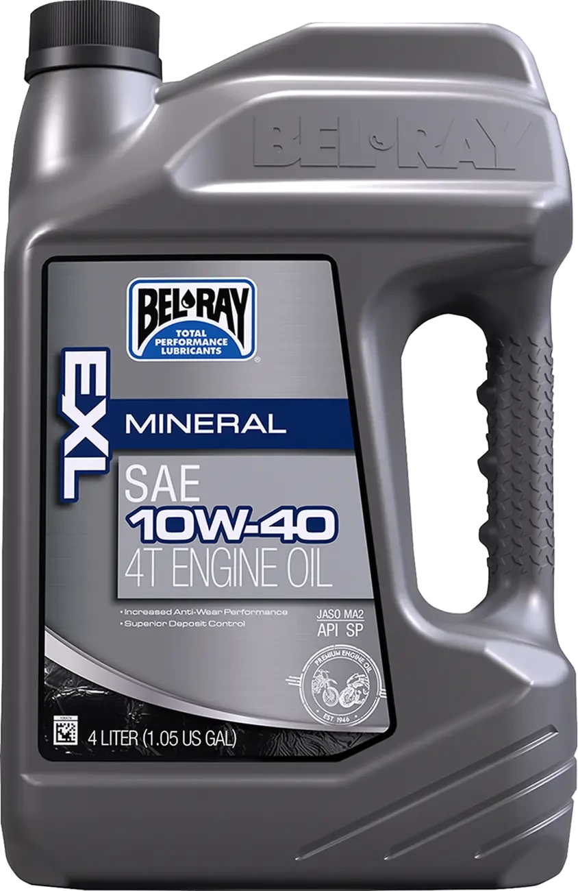 OIL EXL MINERAL 4T 10W-40 4L