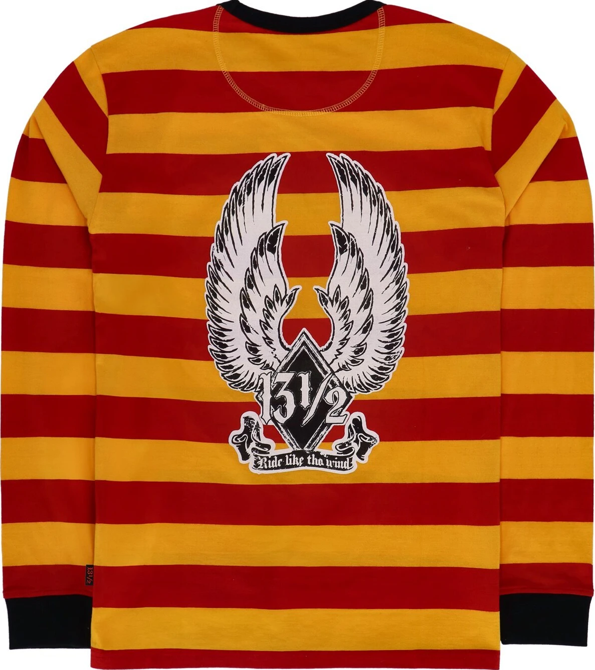 13 1/2 Ride like the wind long sleeve, Red, 2XL