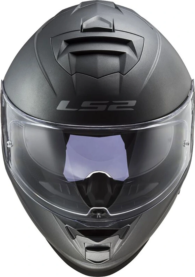 LS2 FF800 STORM II SOLID helmet - Matt Titanium, S