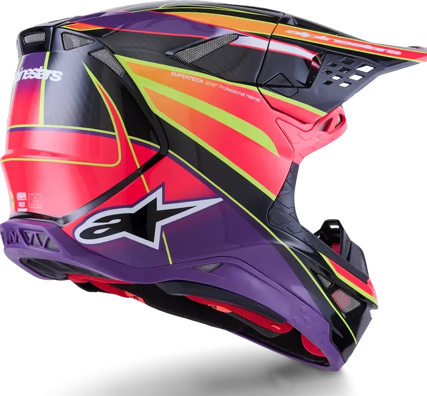 HELMET S-M10 ERA PINK/VIO/YL XS