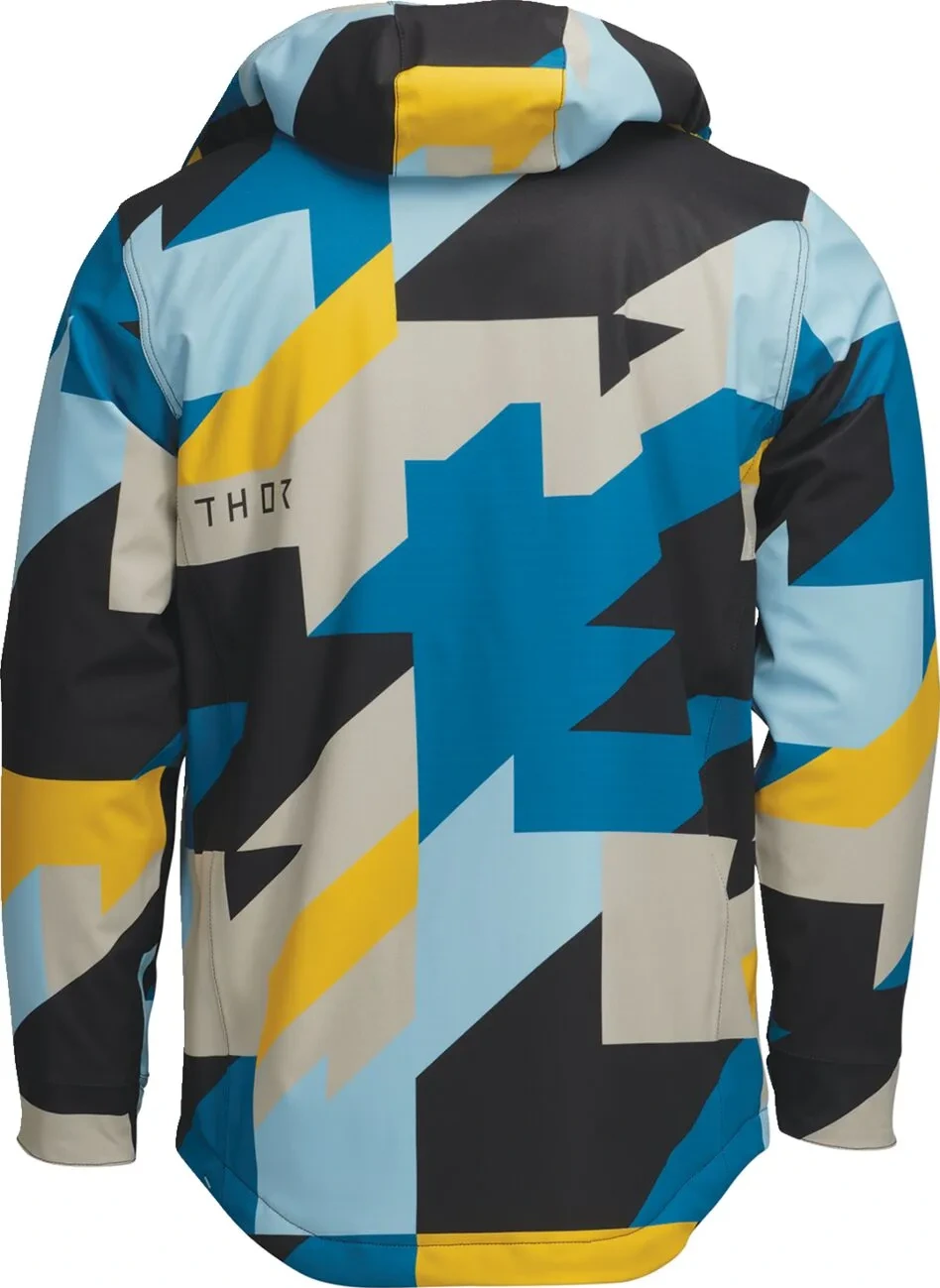JACKET TOUR BRAVE BL/YL SM