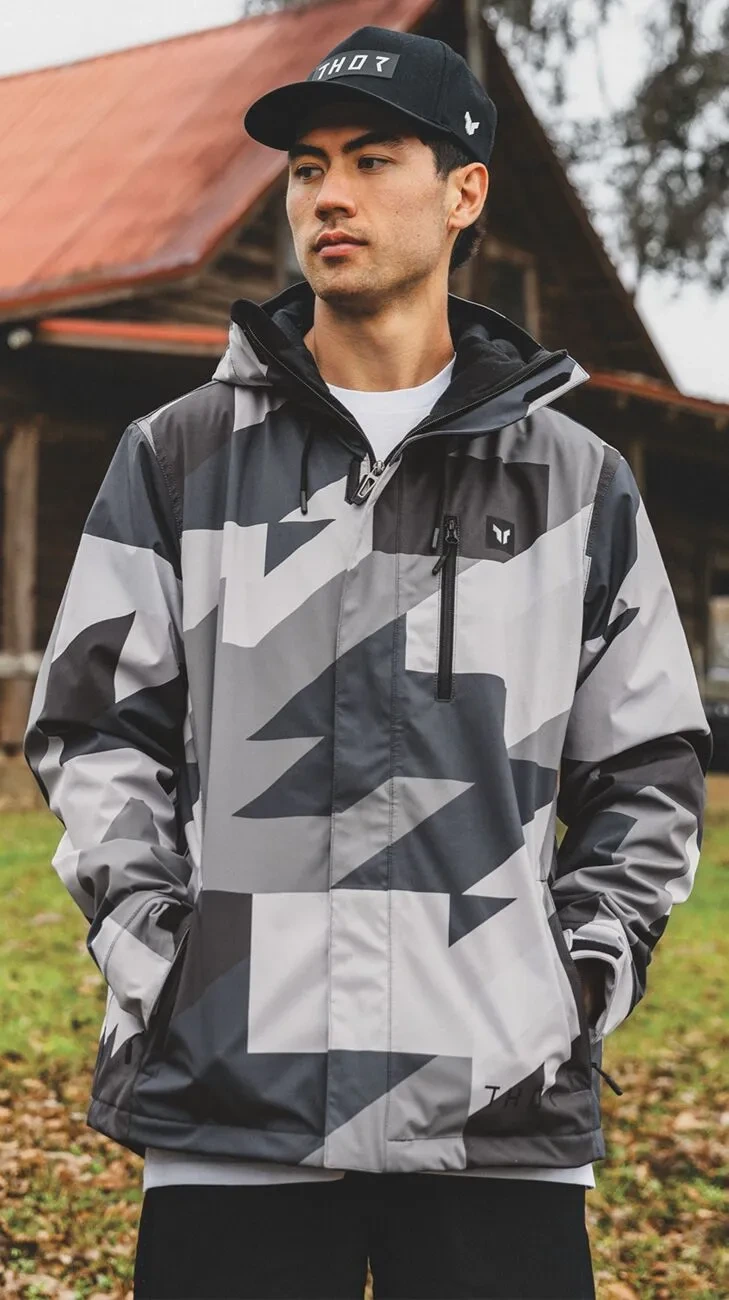 JACKET TOUR GY/BLK S