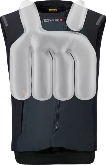Alpinestars Tech Air 3 v2 System Black, XS