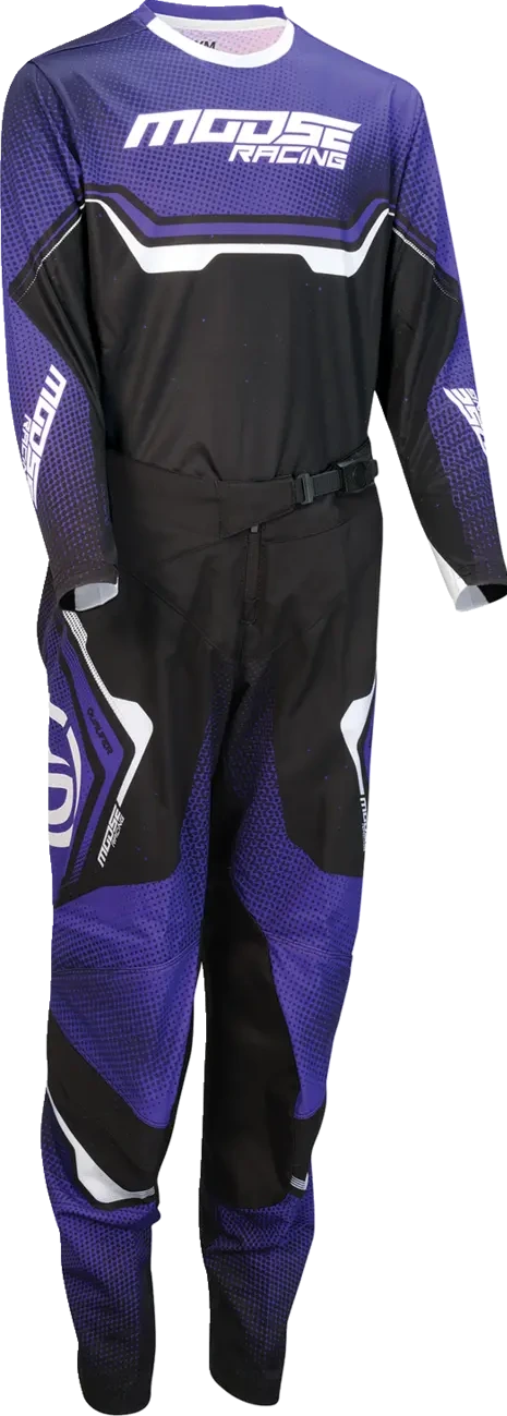 JERSEY YOUTH QUALIFIER PURPLE/BLACK/WHITE XS