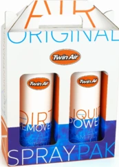 Twin Air Liquid Power Spray + Liquid Dirt Remover Spray Pak (2x500ml) (12) (IMO)