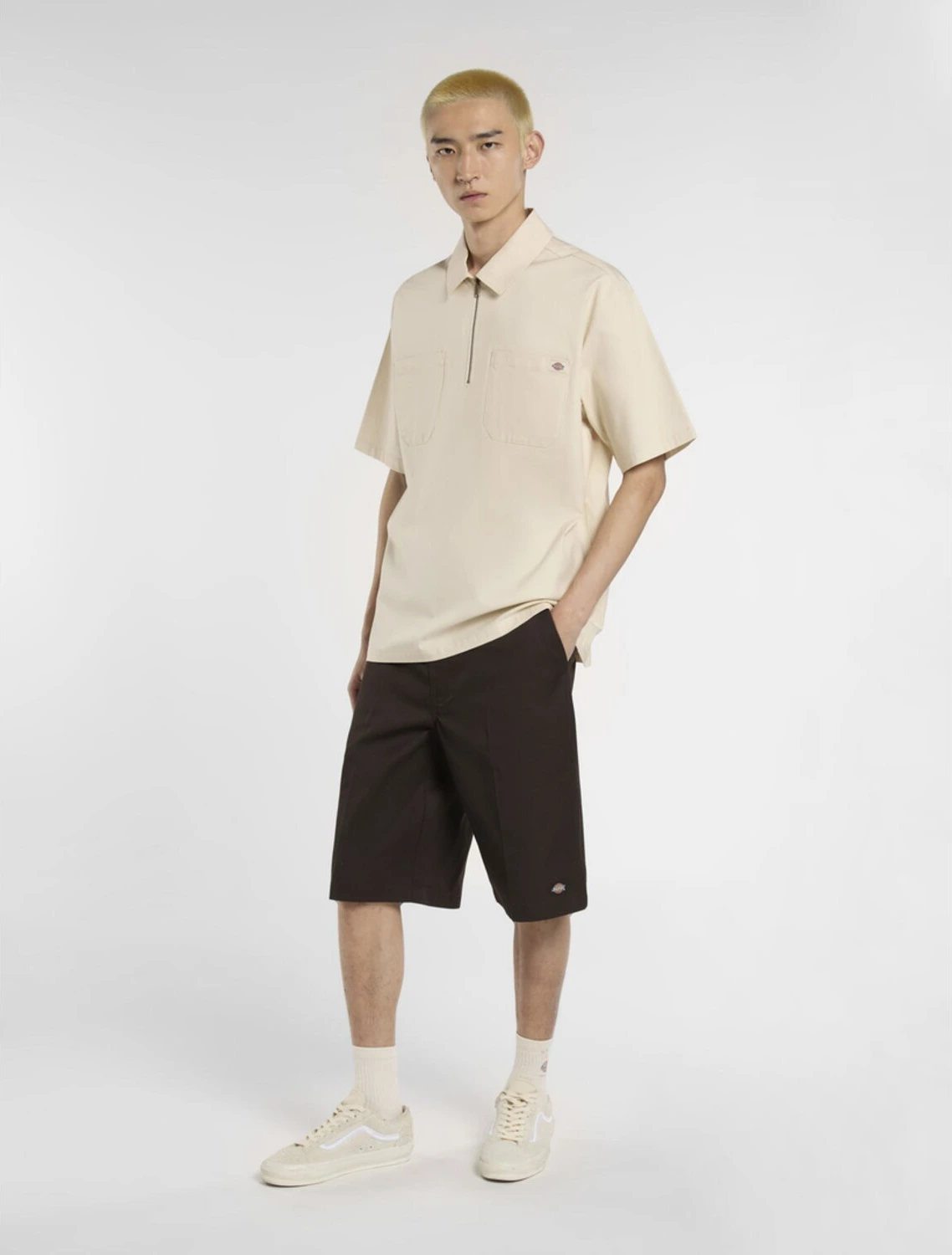 Dickies 13" Multi pocket work shorts, rec Brown, dark brown, 30