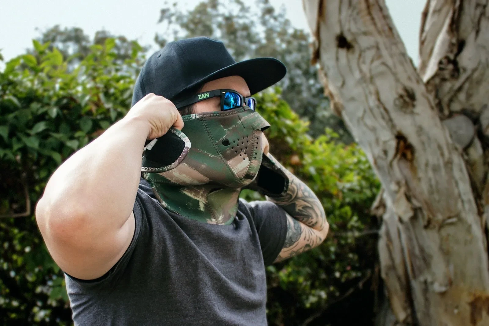 NEOX3 HALFMASK PANEL CAMO