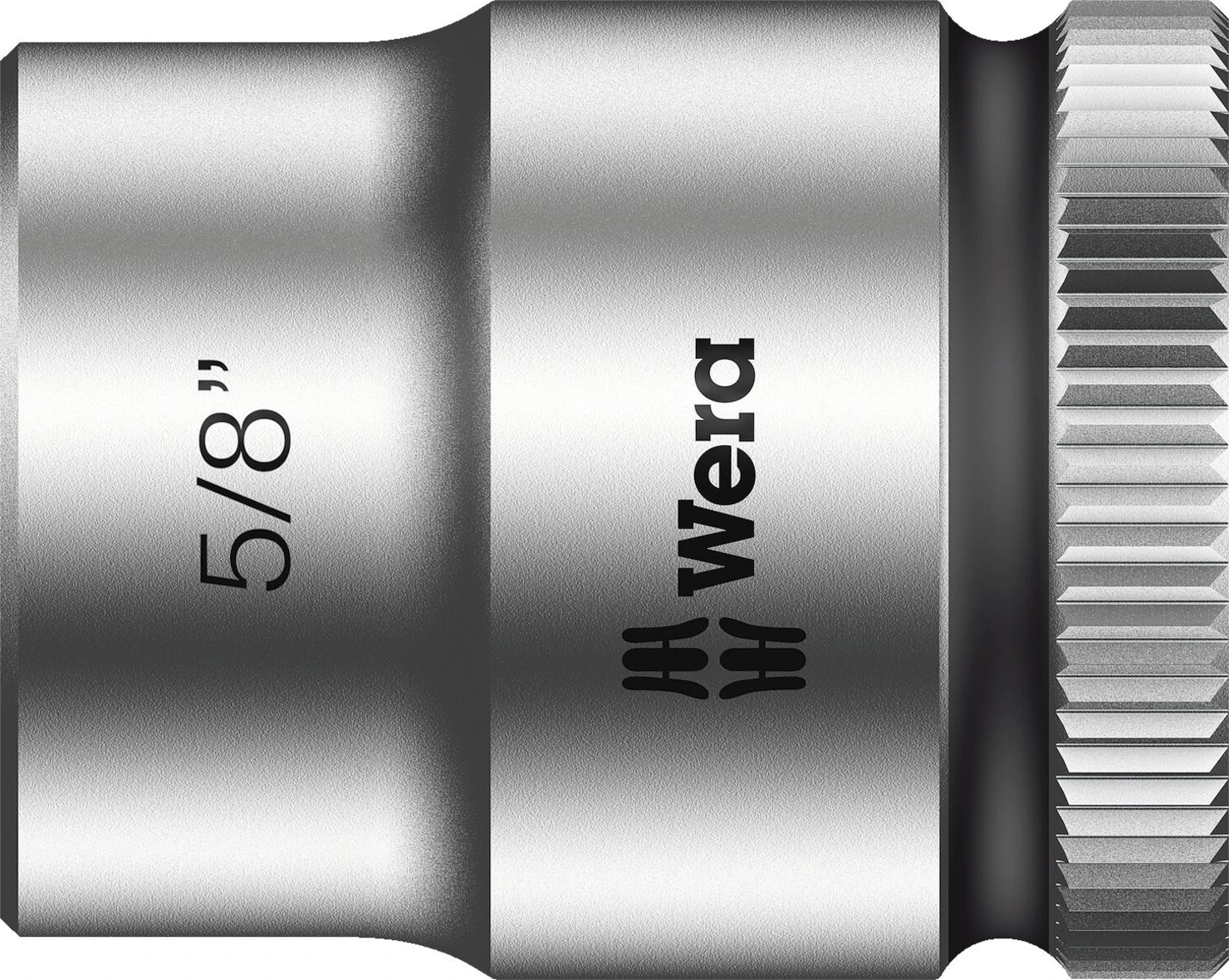 Wera Zyklop 3/8" socket - US size 5/8", Chrome