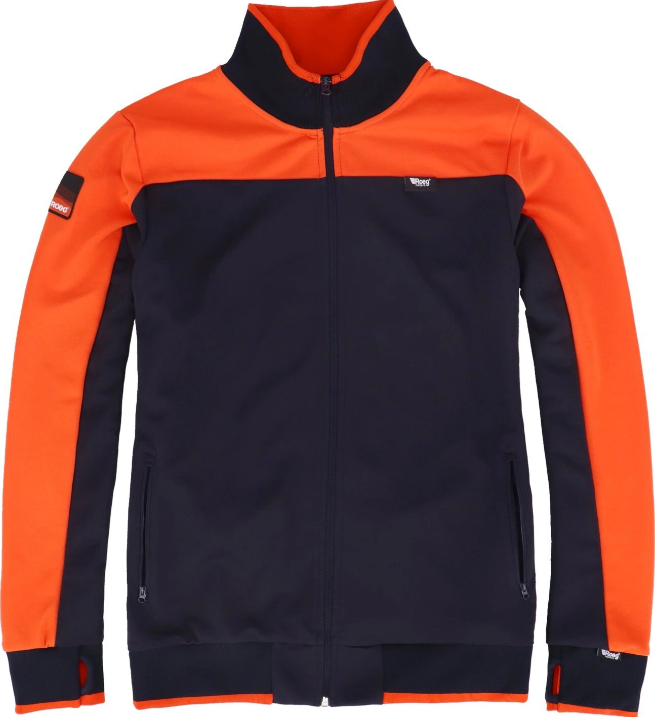 Roeg Hank track jack, navy, Orange, M