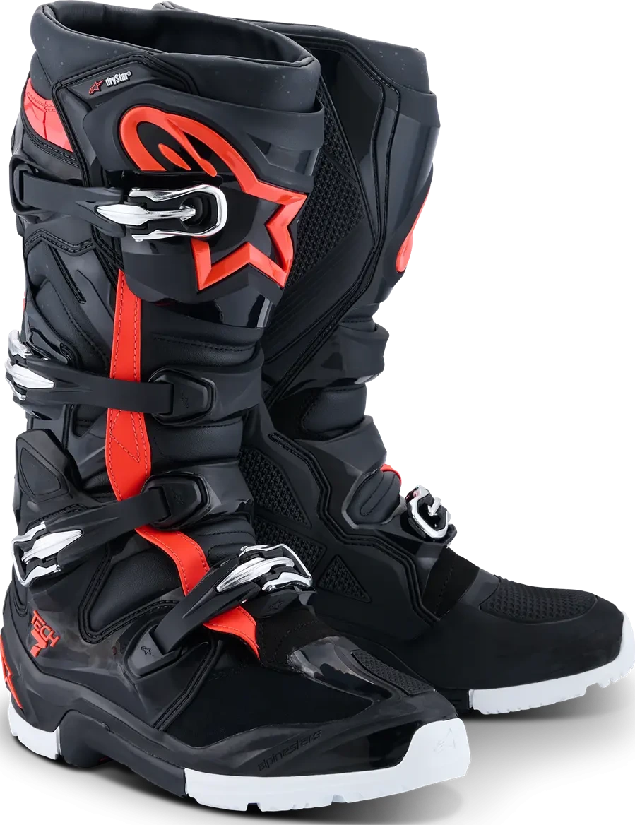 BOOT T7 END DS BLACK/RED/WH 7