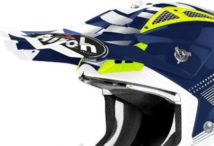 Airoh Aviator Ace Peak Nemesi blue gloss