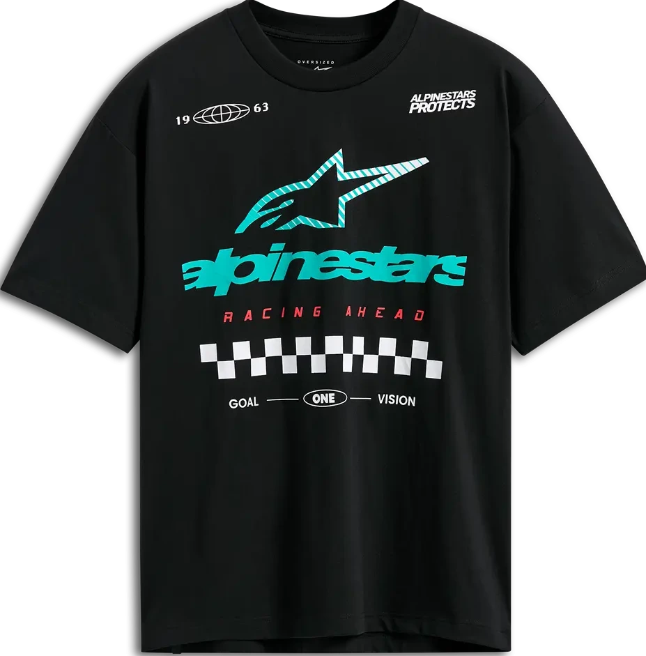 TEE SS CSF OVERSIZED APLOMB BLACK S