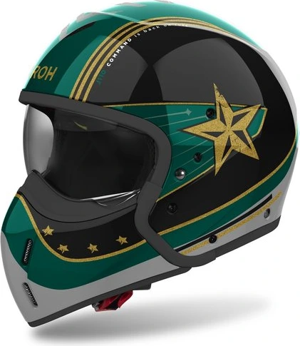 Airoh Helmet J 110 Command Mint Green Gloss, M