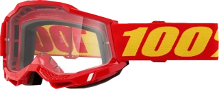 Glossy Red / Clear / Clear, Red, Yellow