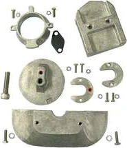 Anode alu kit Mercruiser Alpha One Gen II