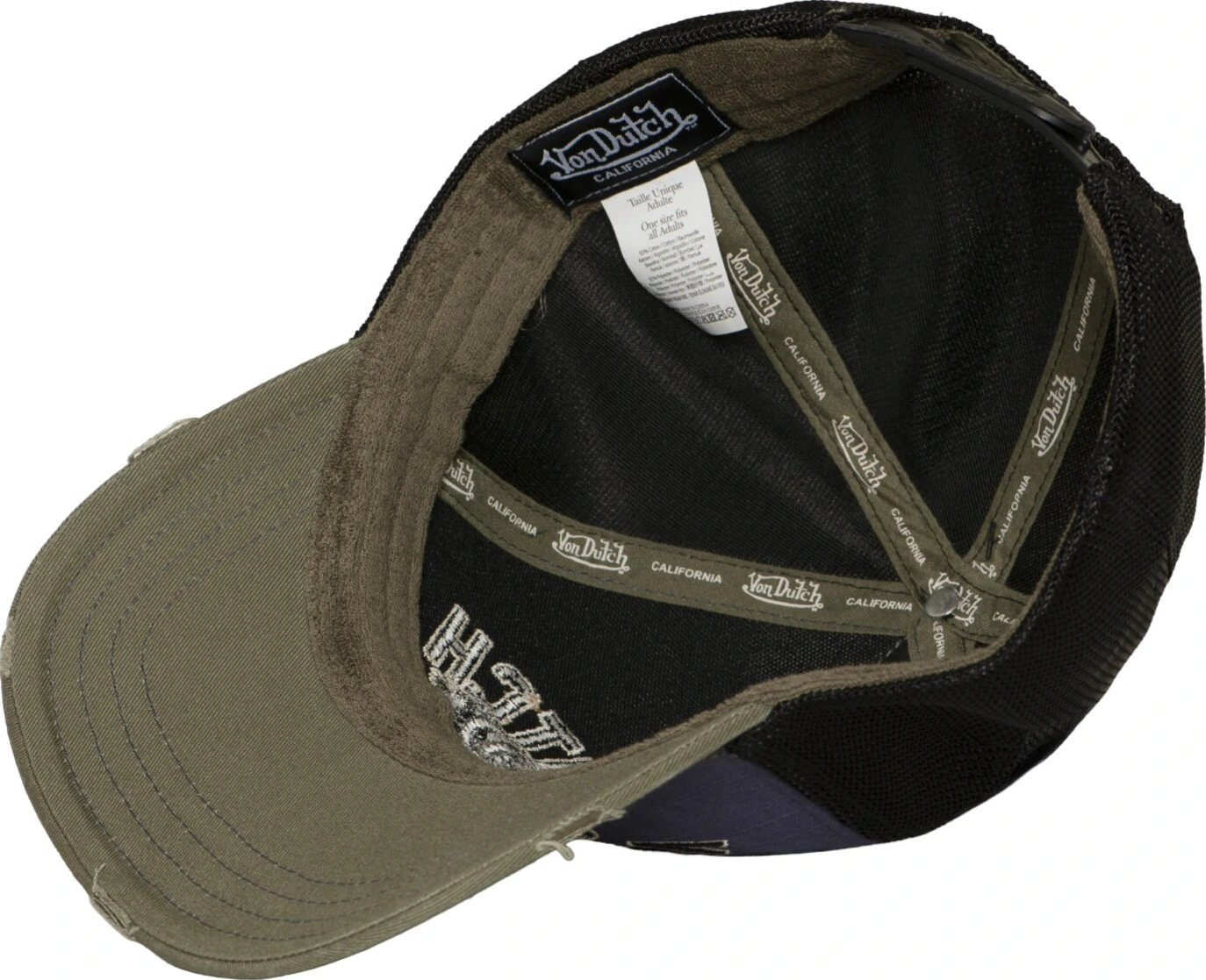 Von Dutch Trucker кепка wild croco