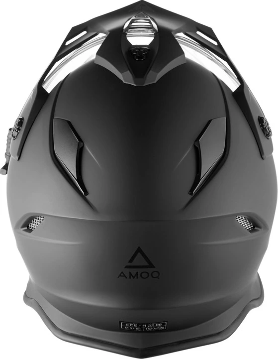 AMOQ Adaptor Helmet Electric Visor Blackout, XS