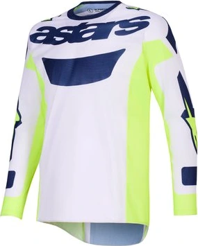 Alpinestars Jersey Racer Air Riway Gray/Fluo Yellow/Blue, M