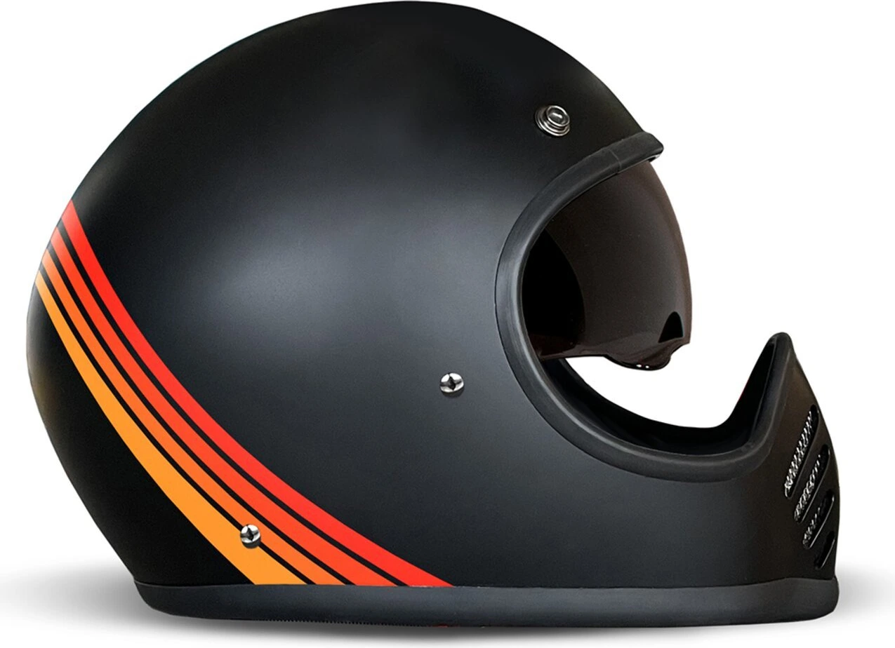 DMD Seventyseven helmet, fuoco Black, XS, Gloss