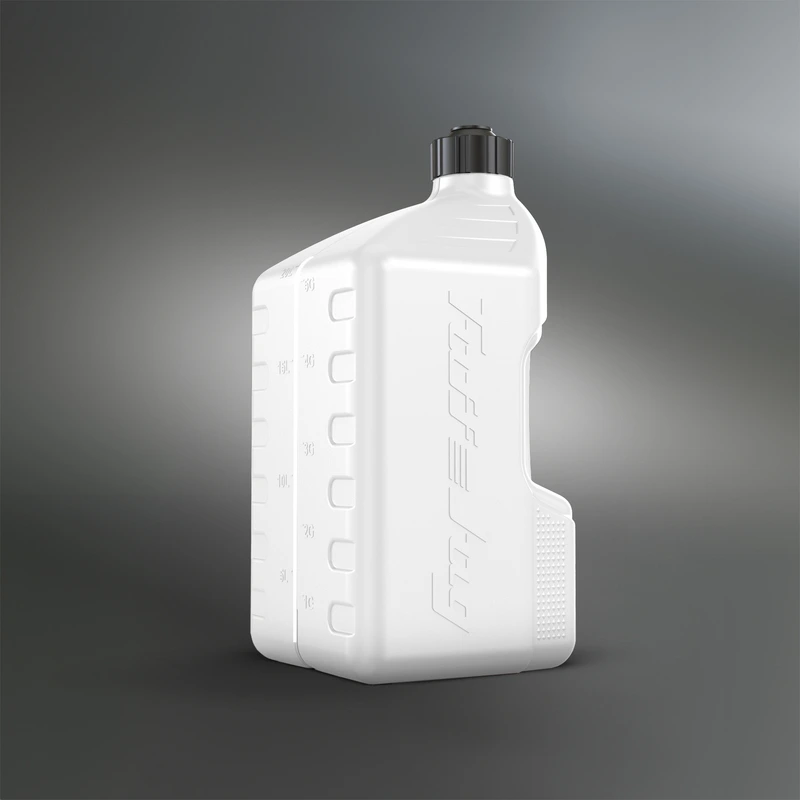 Tuff Jug 20L Белый с Черной Стандартной Крышкой и Заглушкой (GEN 3)