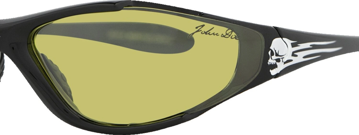John Doe Memphis sunglasses, skull Black